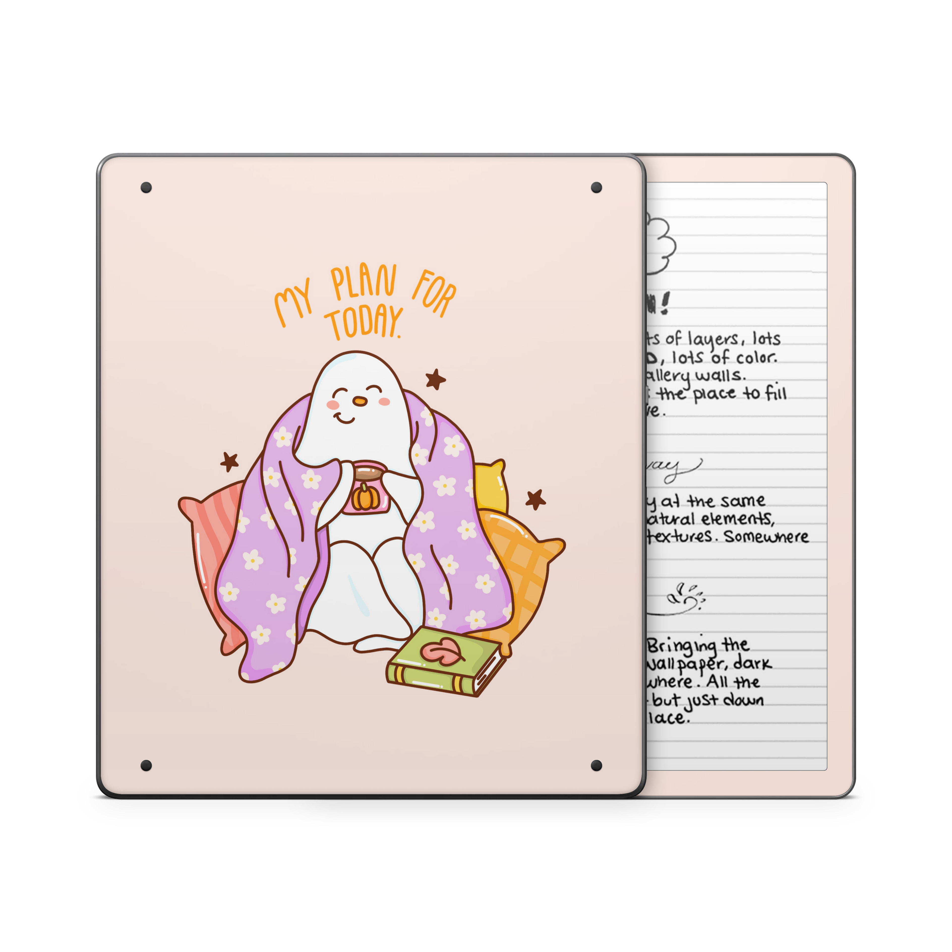 Plan for today Kindle Skin