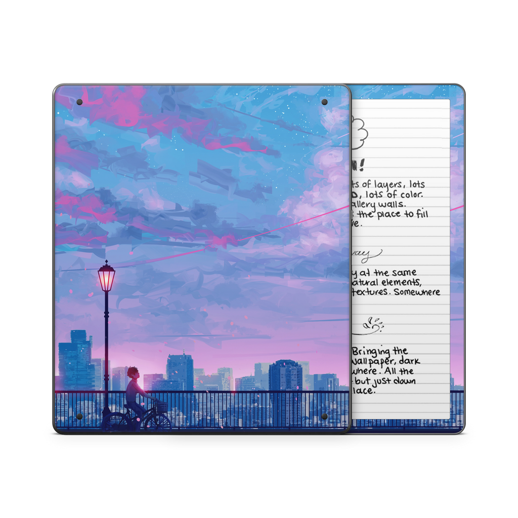 Let's Go Home Kindle Skin