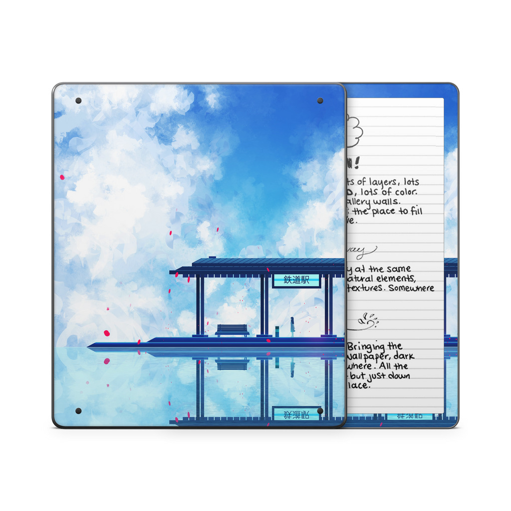Waiting Kindle Skin