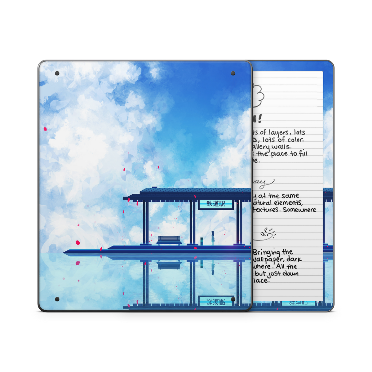 Waiting Kindle Skin