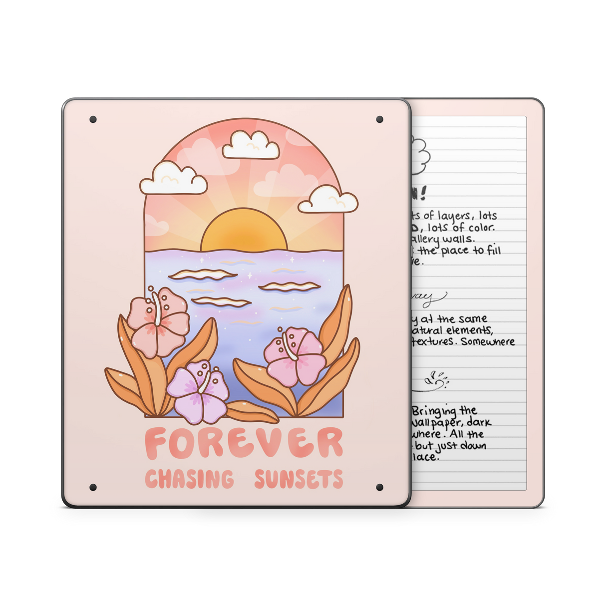 Chasing Sunsets Kindle Skin