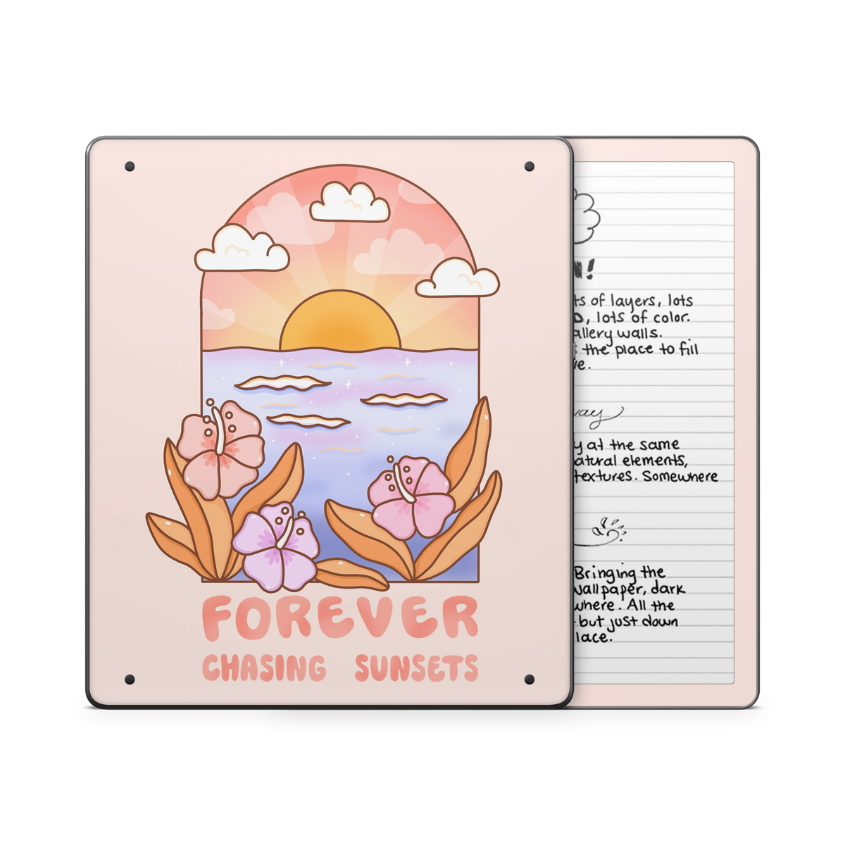 Chasing Sunsets Kindle Skin