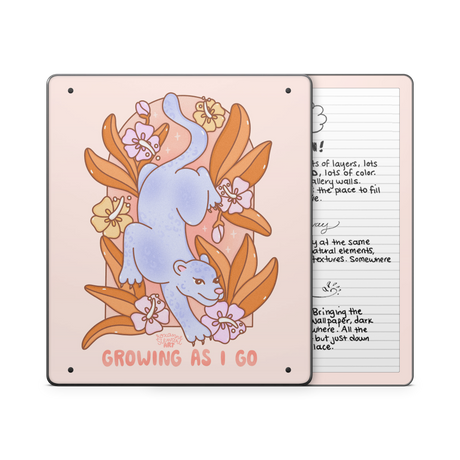 Growing As I Go Kindle Skin