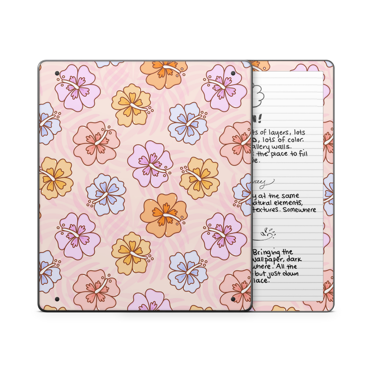 Hibiscus Kindle Skin