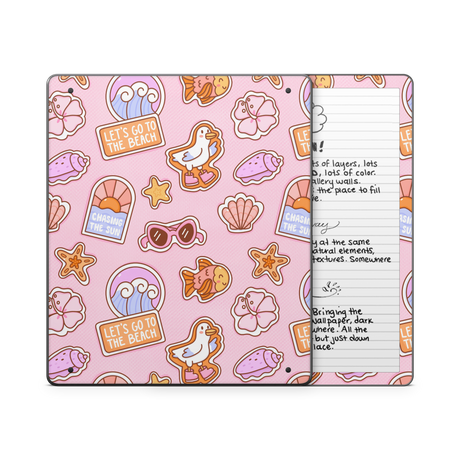 Patches Pink Kindle Skin