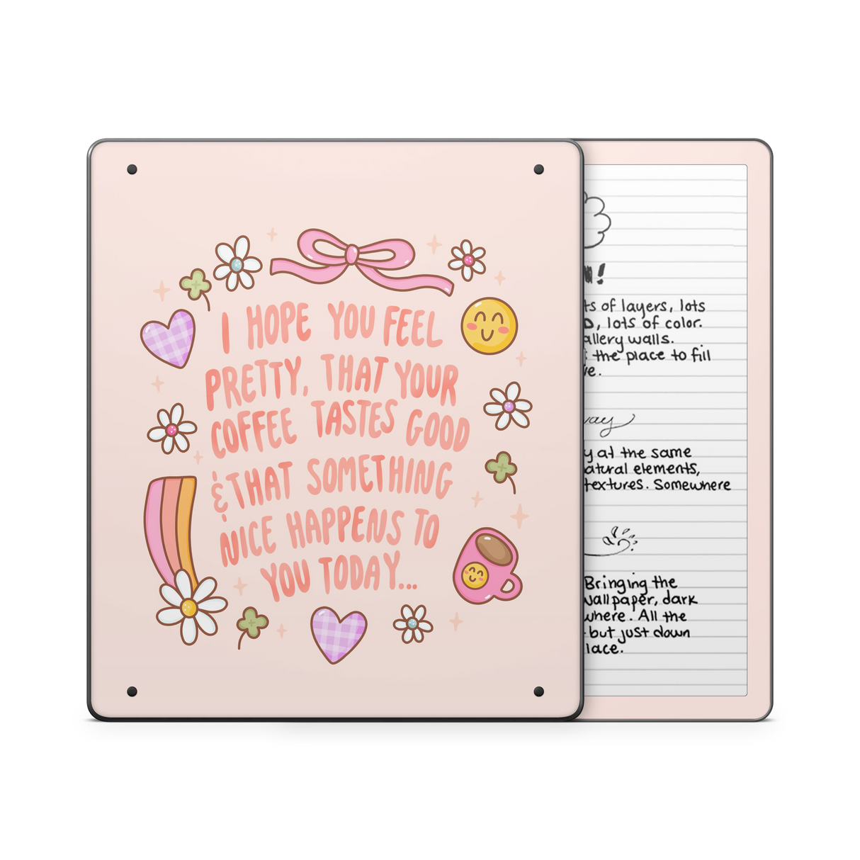Something Nice Kindle Skin