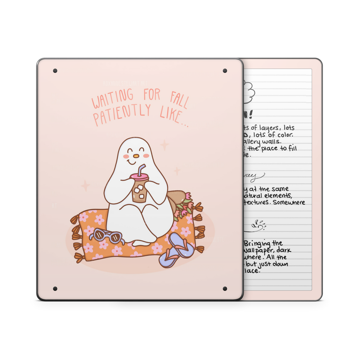 Waiting For Fall Kindle Skin