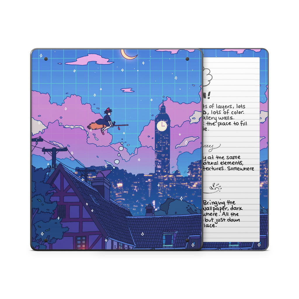 Night Flight Kindle Skin