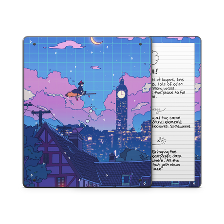 Night Flight Kindle Skin