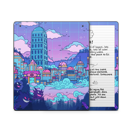 Lavender town Kindle Skin