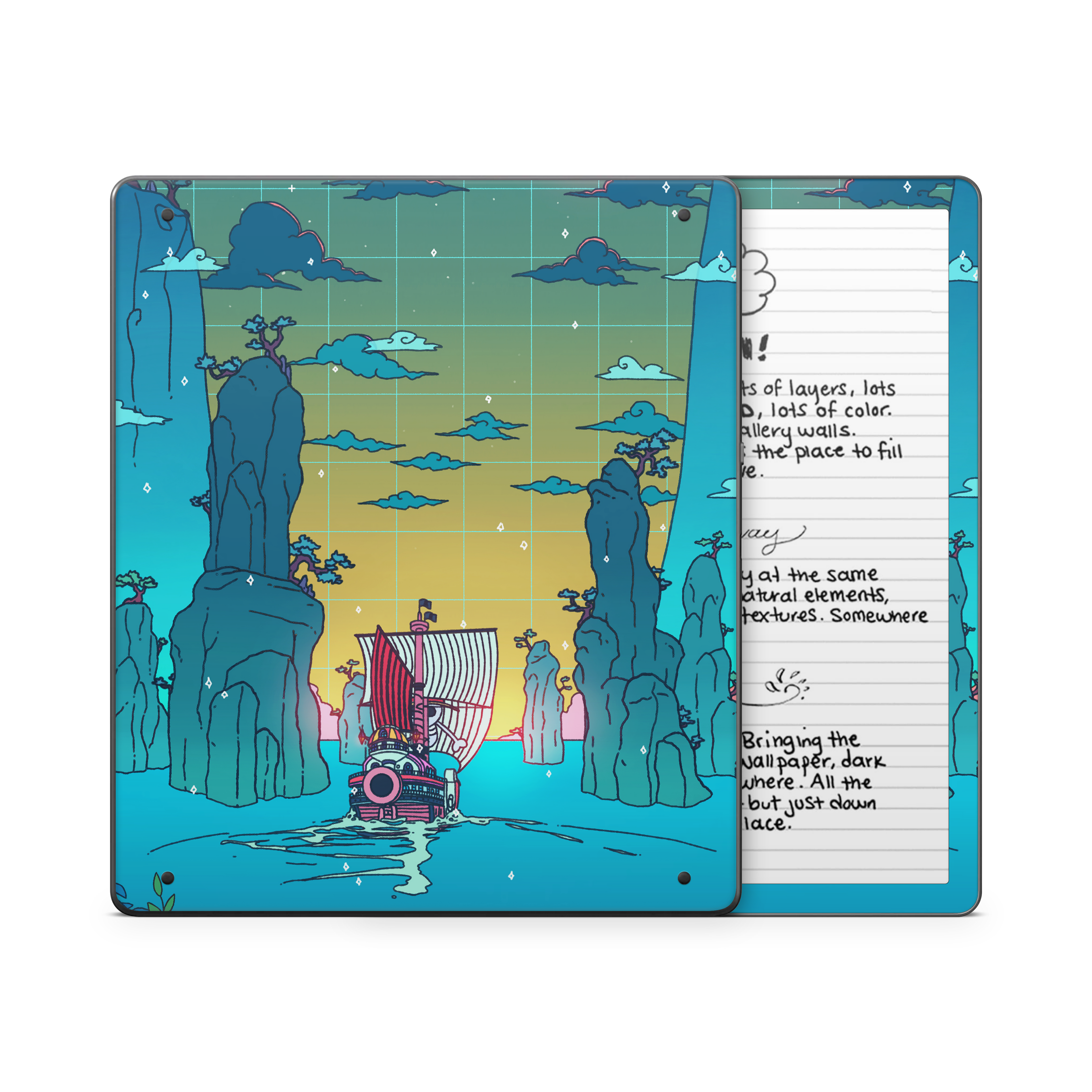 Adventure Kindle Skin