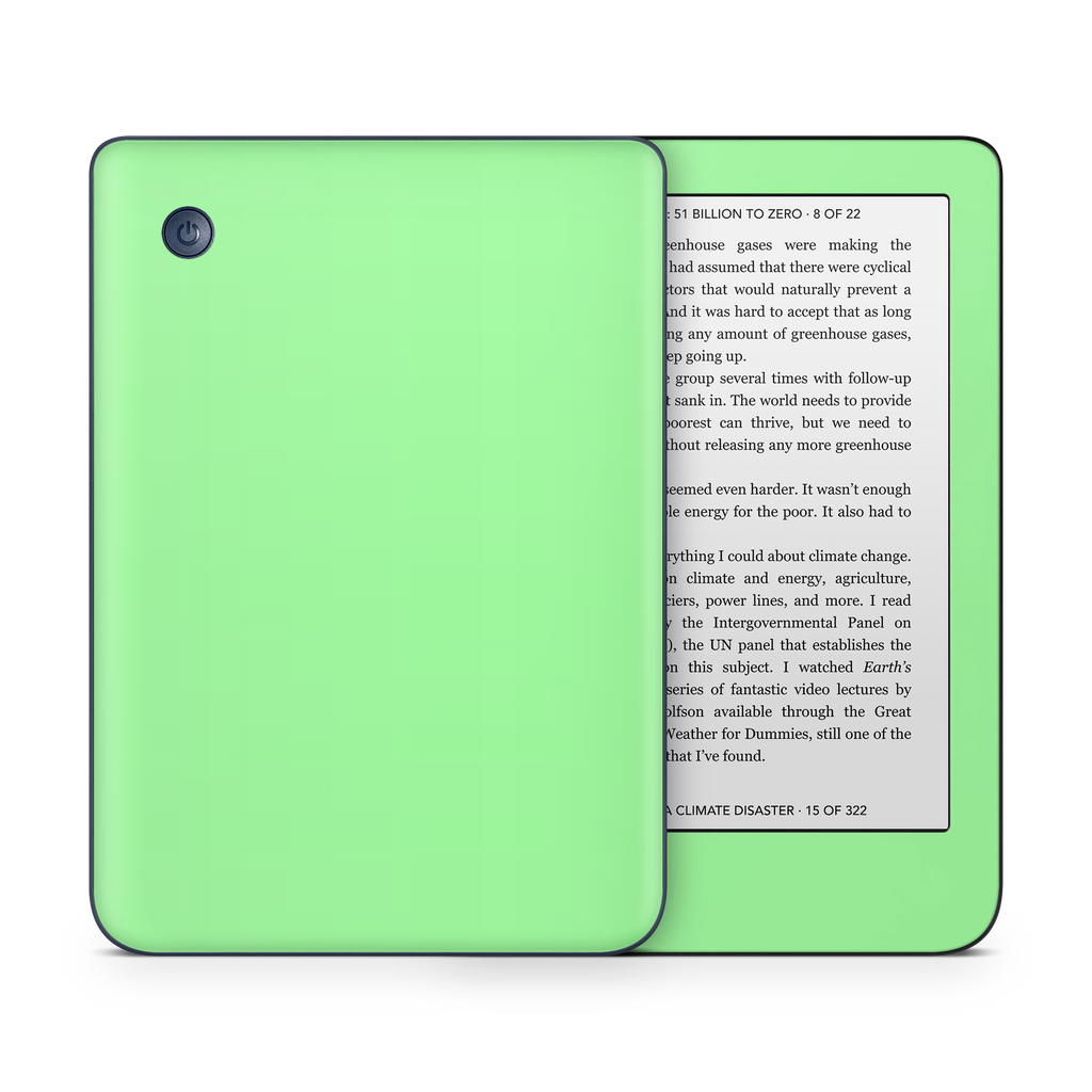 Mint Green Kobo eReader Skin