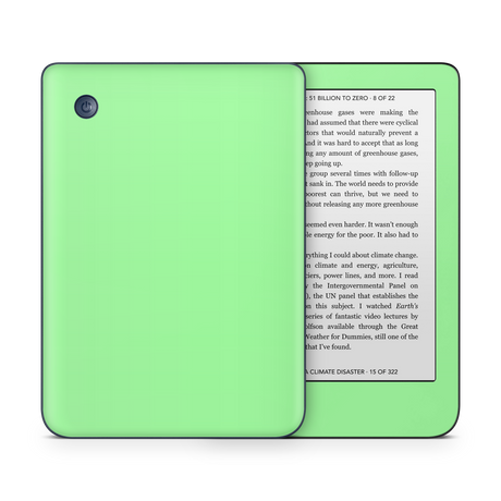 Mint Green Kobo eReader Skin