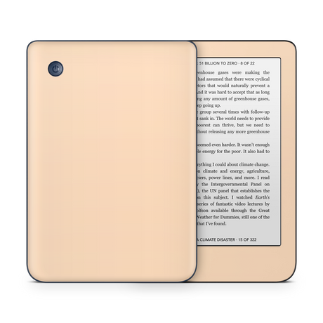 Peach Kobo eReader Skin