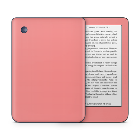 Light Coral Kobo eReader Skin