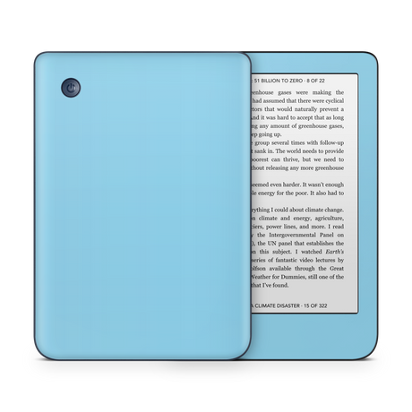 Sky Blue Kobo eReader Skin