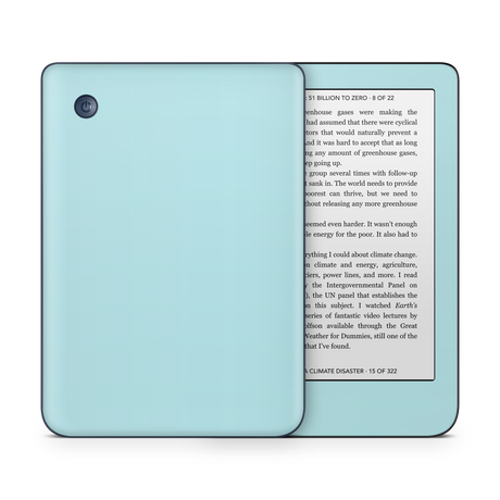 Powder Blue Kobo eReader Skin