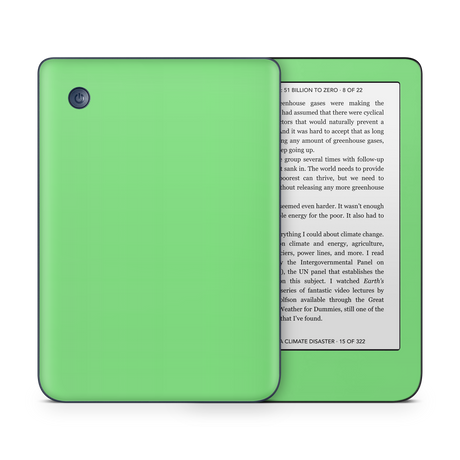 Pastel Green Kobo eReader Skin