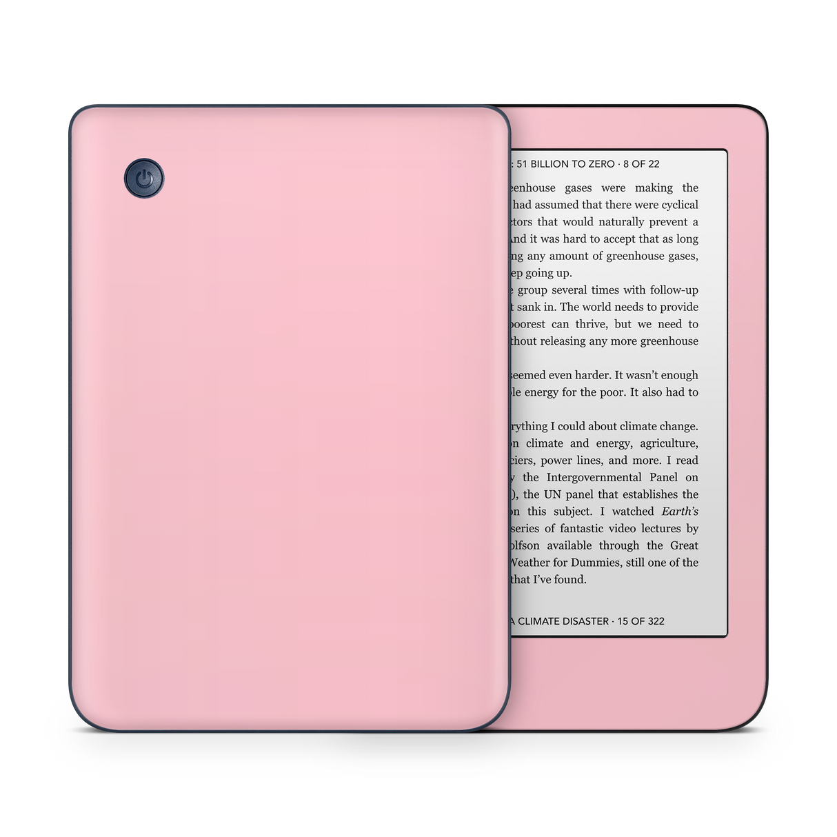 Blush Pink Kobo eReader Skin – CUCU Covers