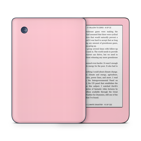 Blush Pink Kobo eReader Skin