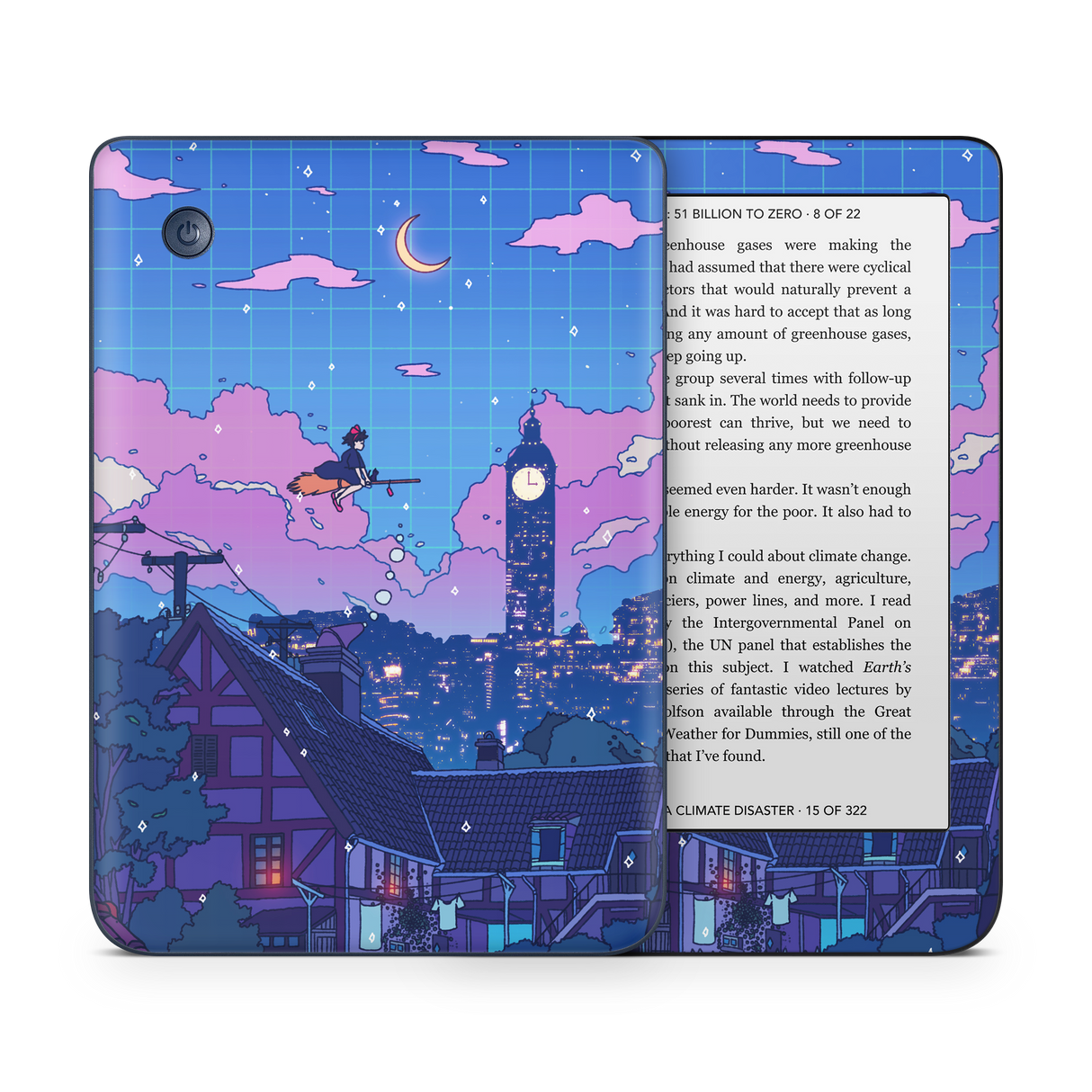 Night Flight Kobo Skin