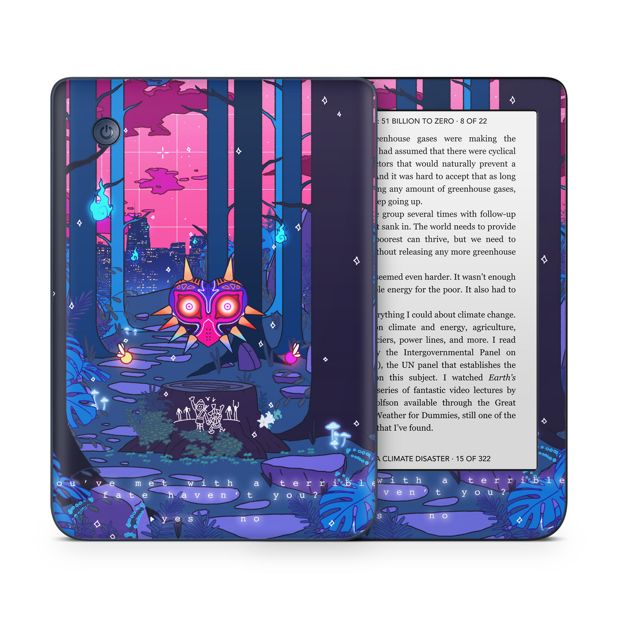 Majora's mask V2 Kobo Skin