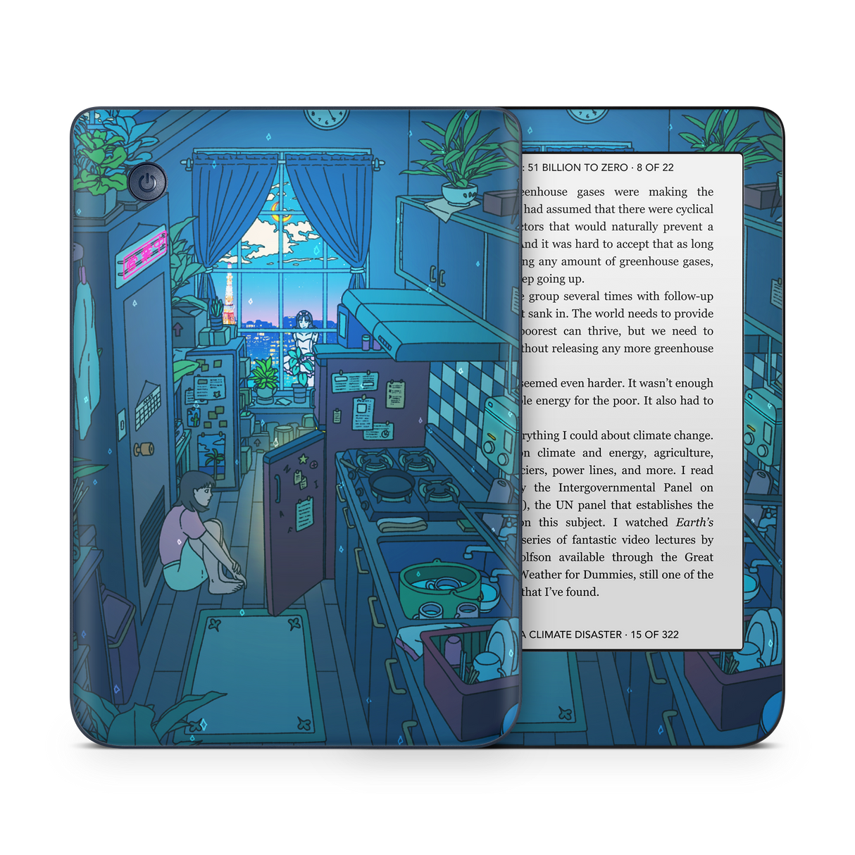 Perfect Blue  Kobo Skin