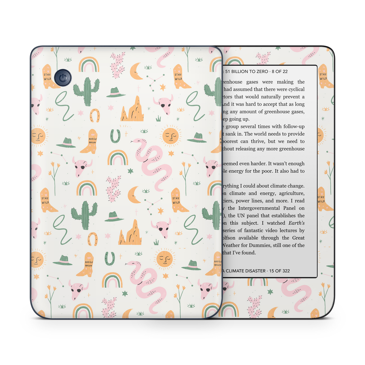 Wildwest Pattern Kobo Skin