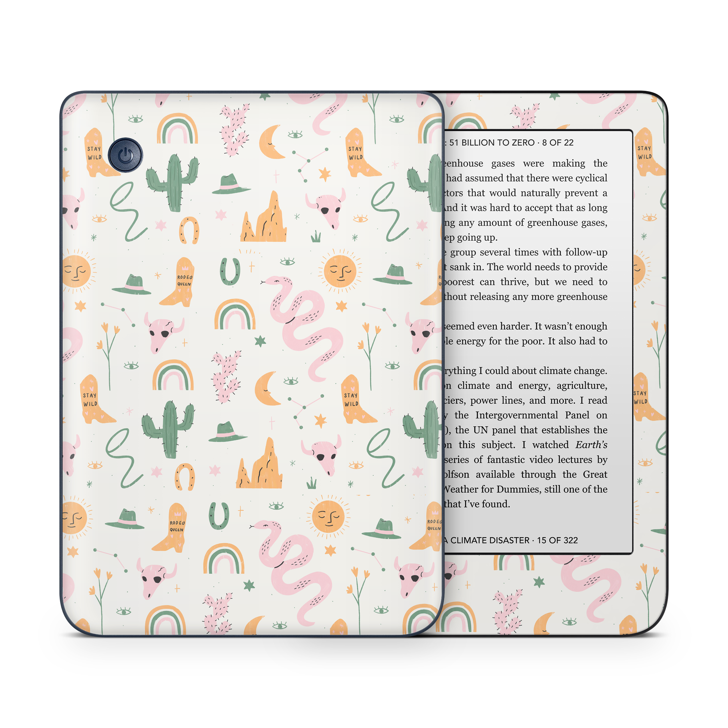 Wildwest Pattern Kobo Skin