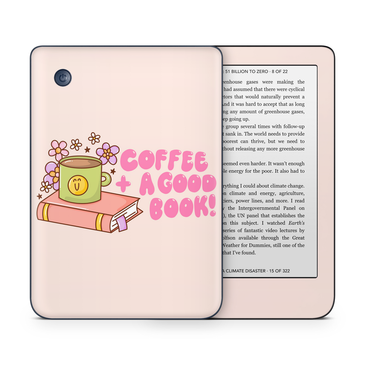 Coffee + Good Book Kobo Skin