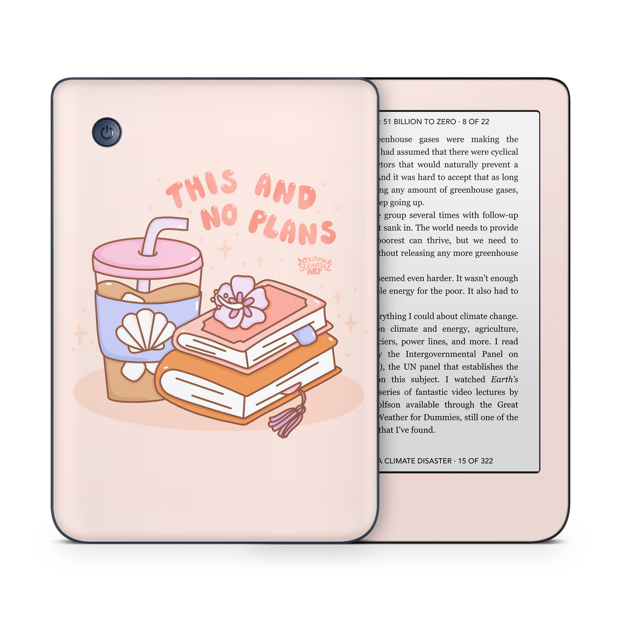 No Plans Kobo Skin