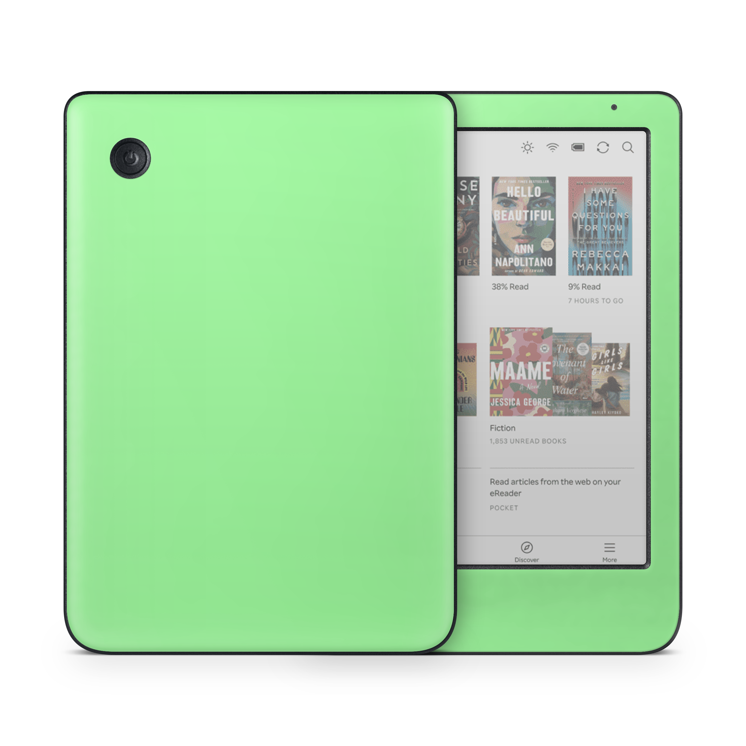 Mint Green Kobo eReader Skin