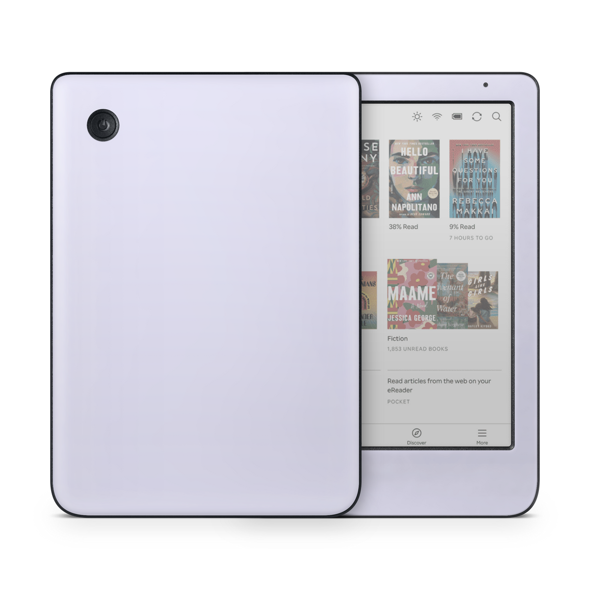 Lavender Kobo eReader Skin