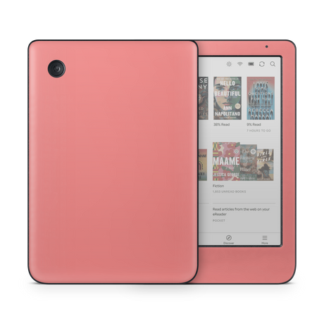 Light Coral Kobo eReader Skin