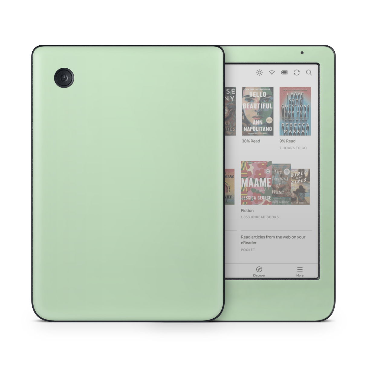 Pale Mint Kobo eReader Skin