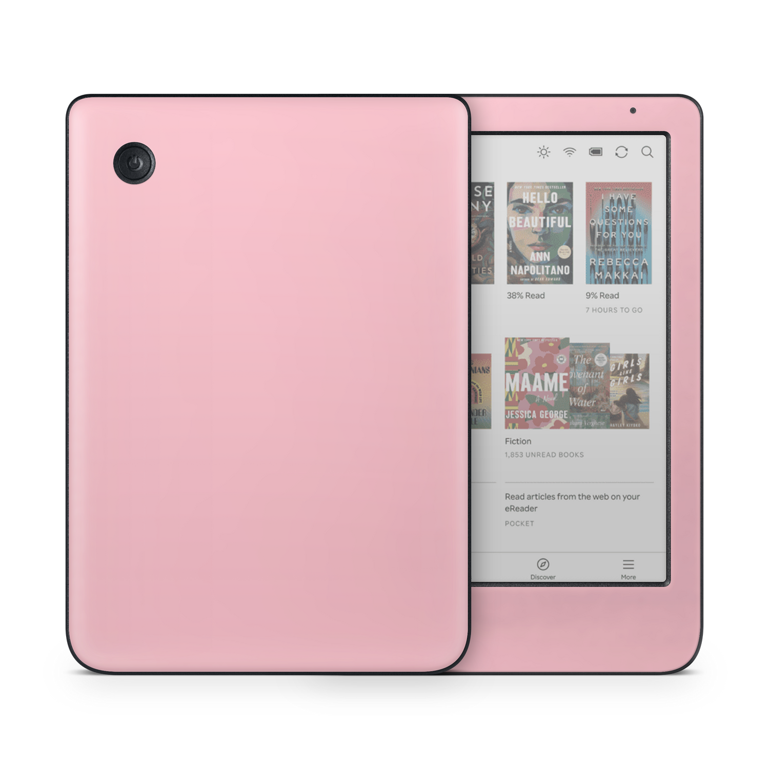 Blush Pink Kobo eReader Skin – CUCU Covers