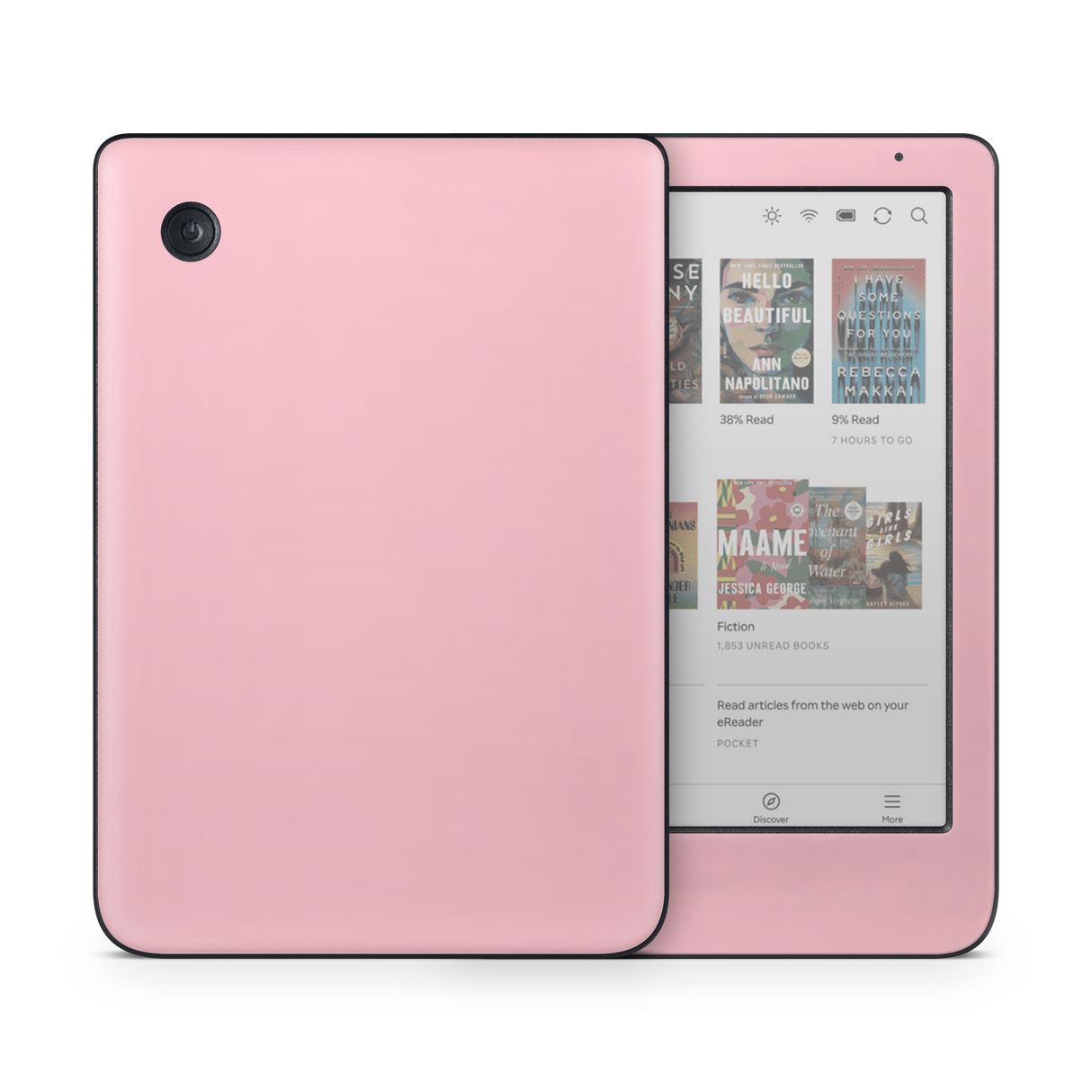 Blush Pink Kobo eReader Skin