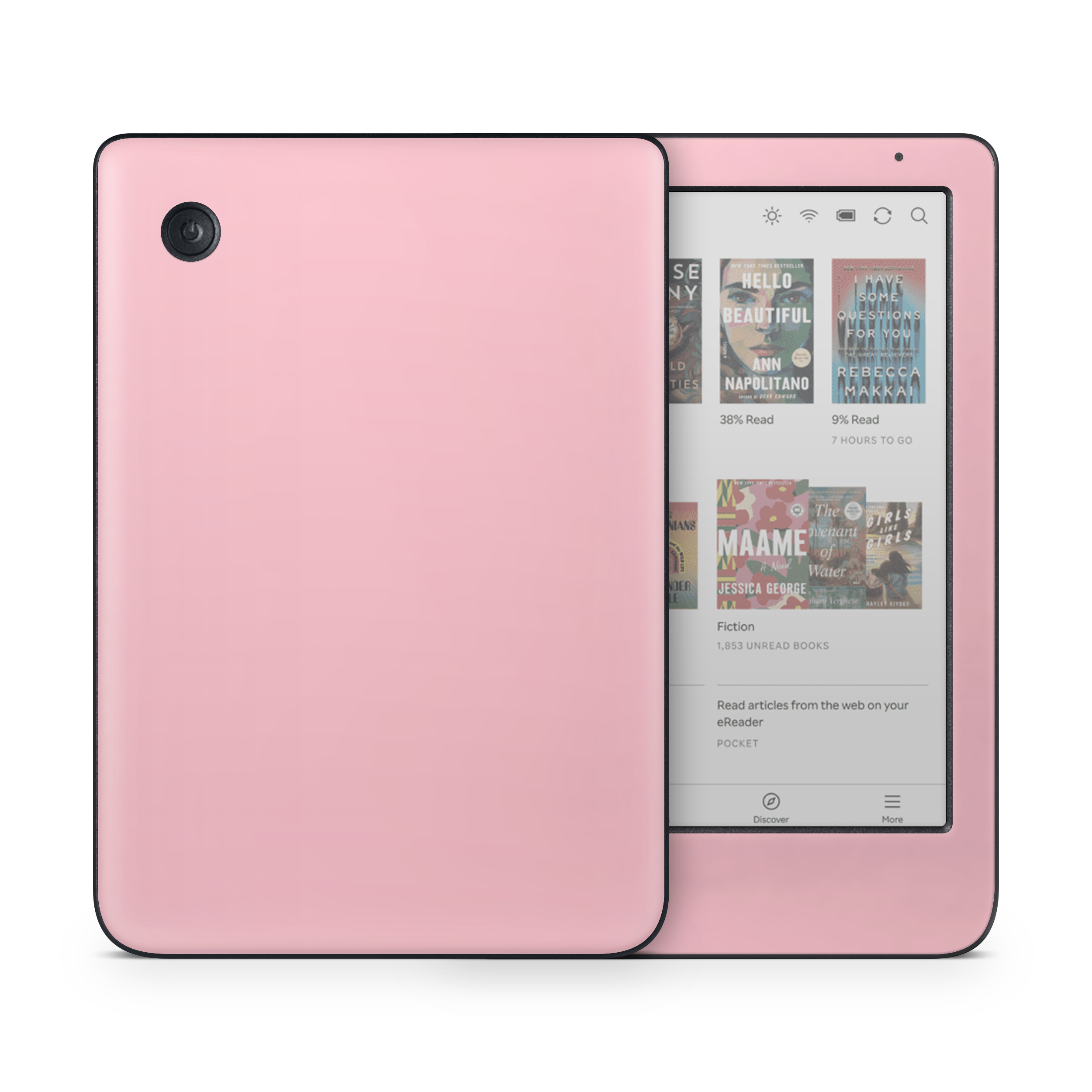 Blush Pink Kobo eReader Skin