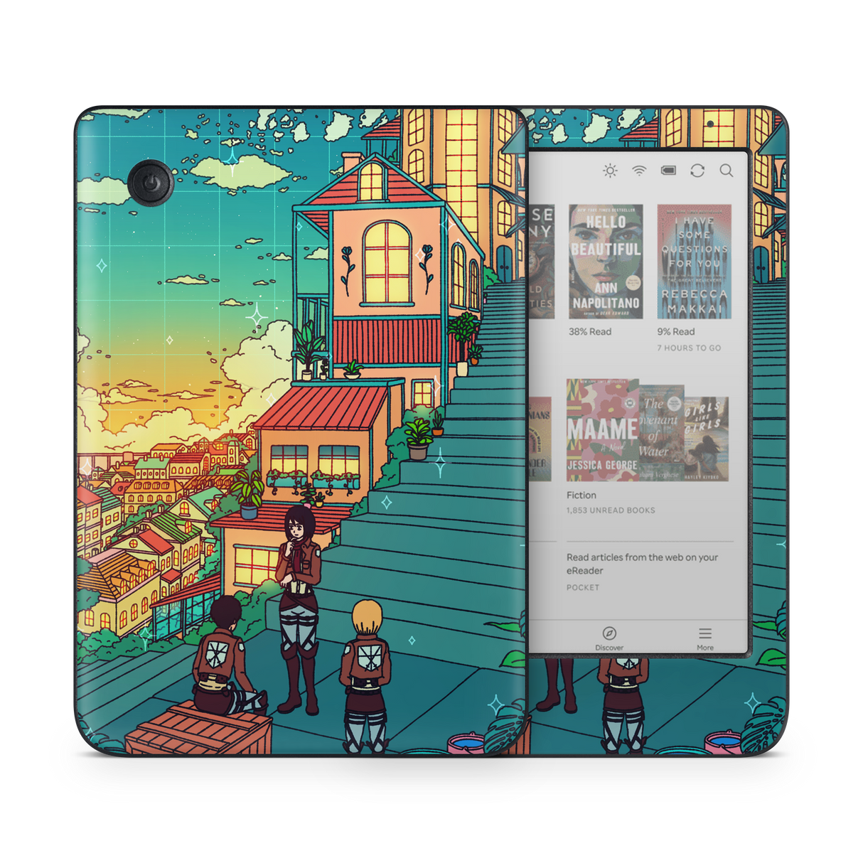 Titan and friends Kobo Skin