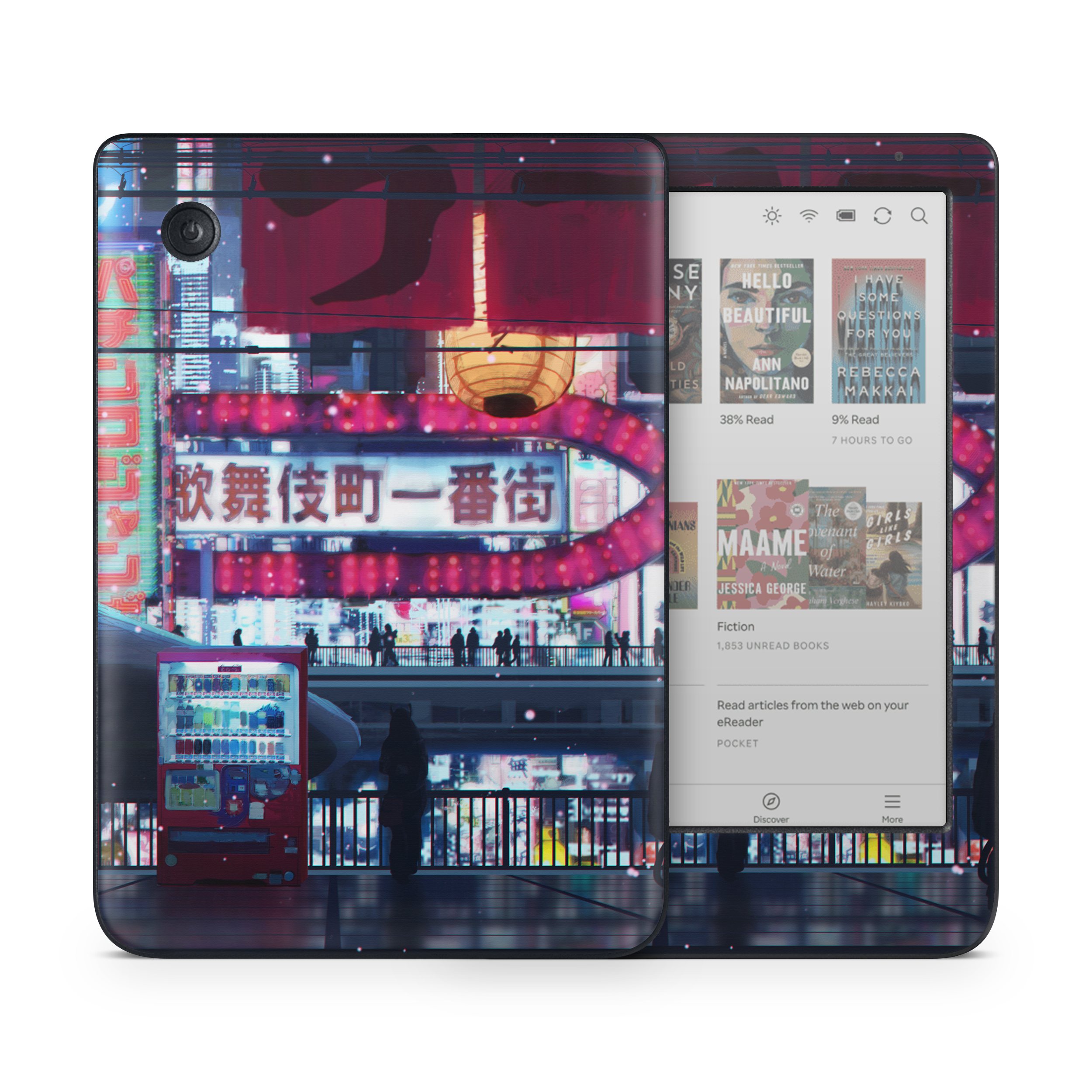 Cyberpunk Streets Kobo Skin