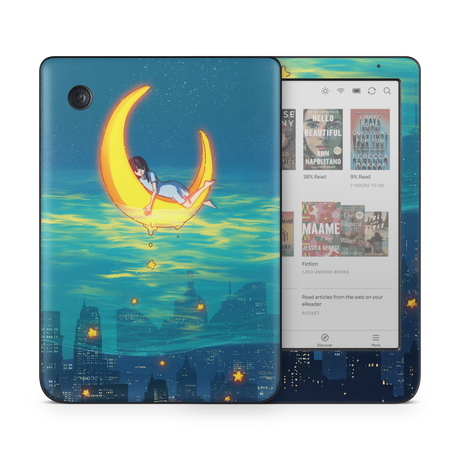 Girl on the Moon Kobo Skin