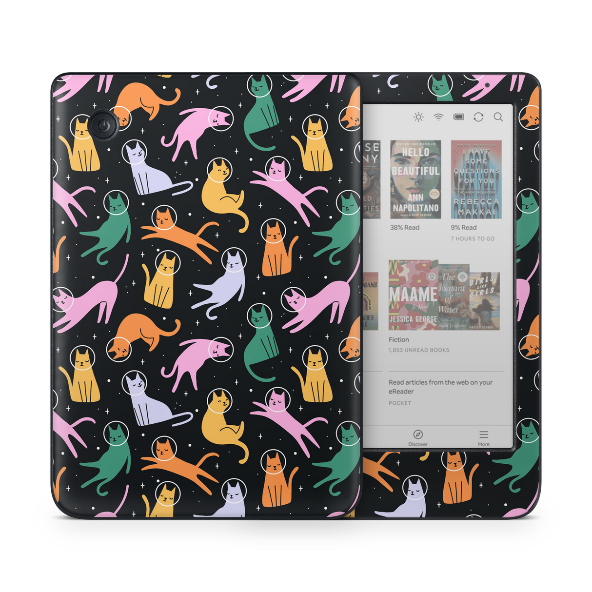 Cats Space Kobo Skin