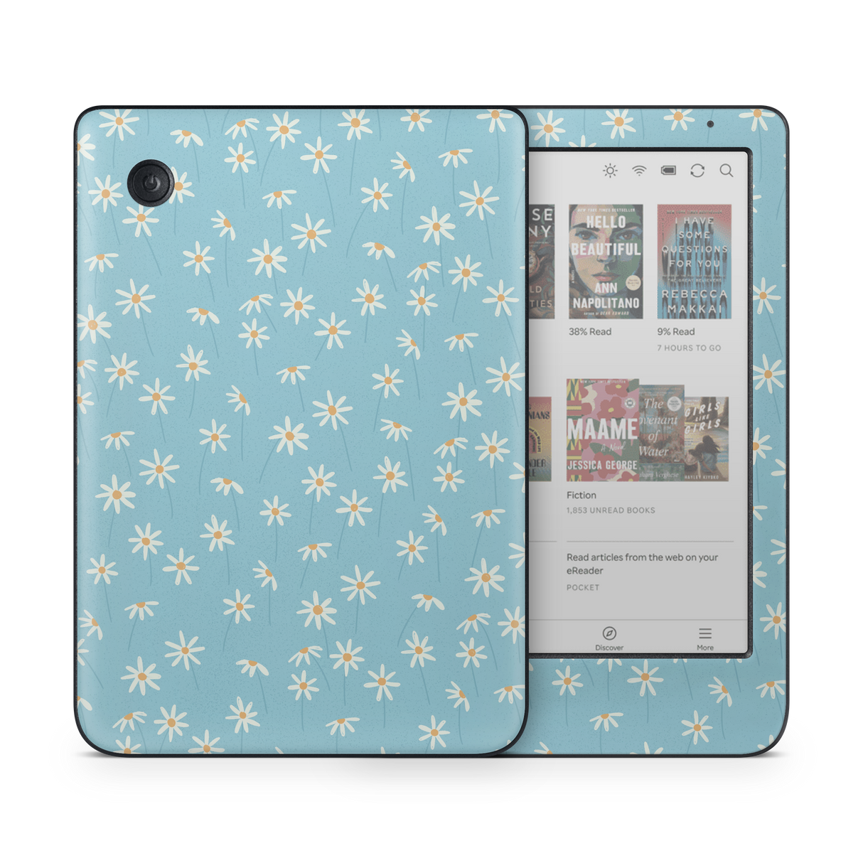 Daisy Blue Kobo Skin