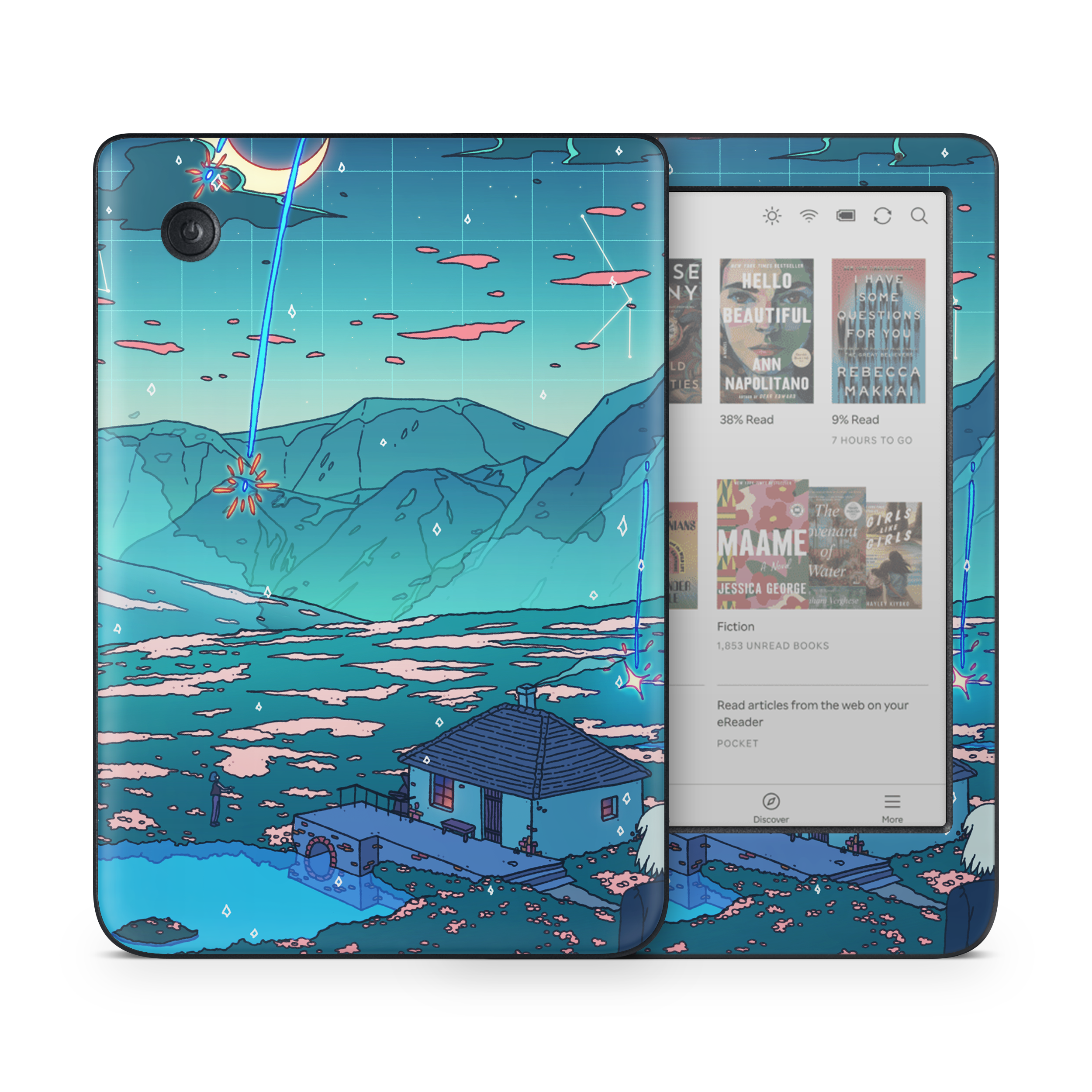 Crystal Shower Kobo Skin