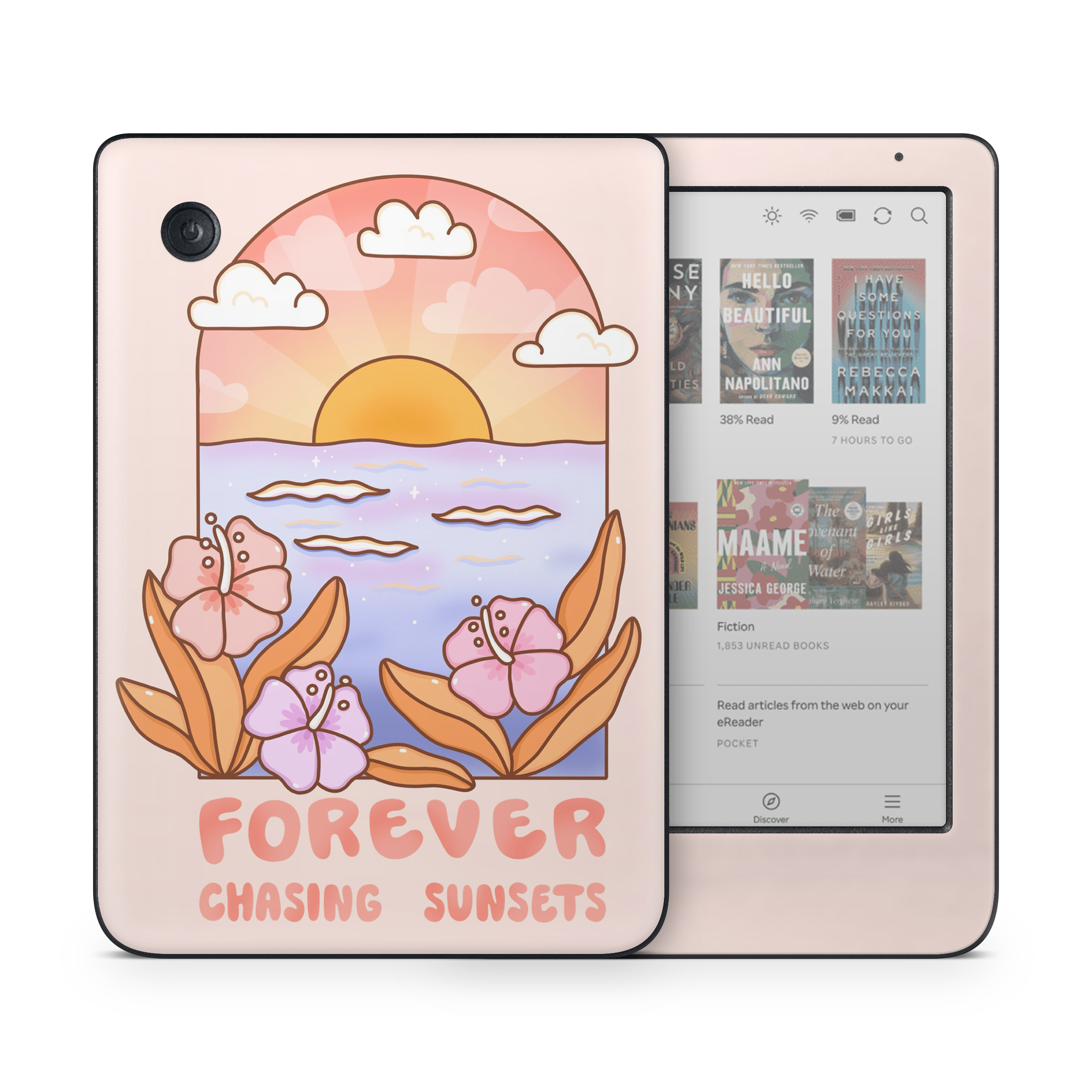 Chasing Sunsets Kobo Skin