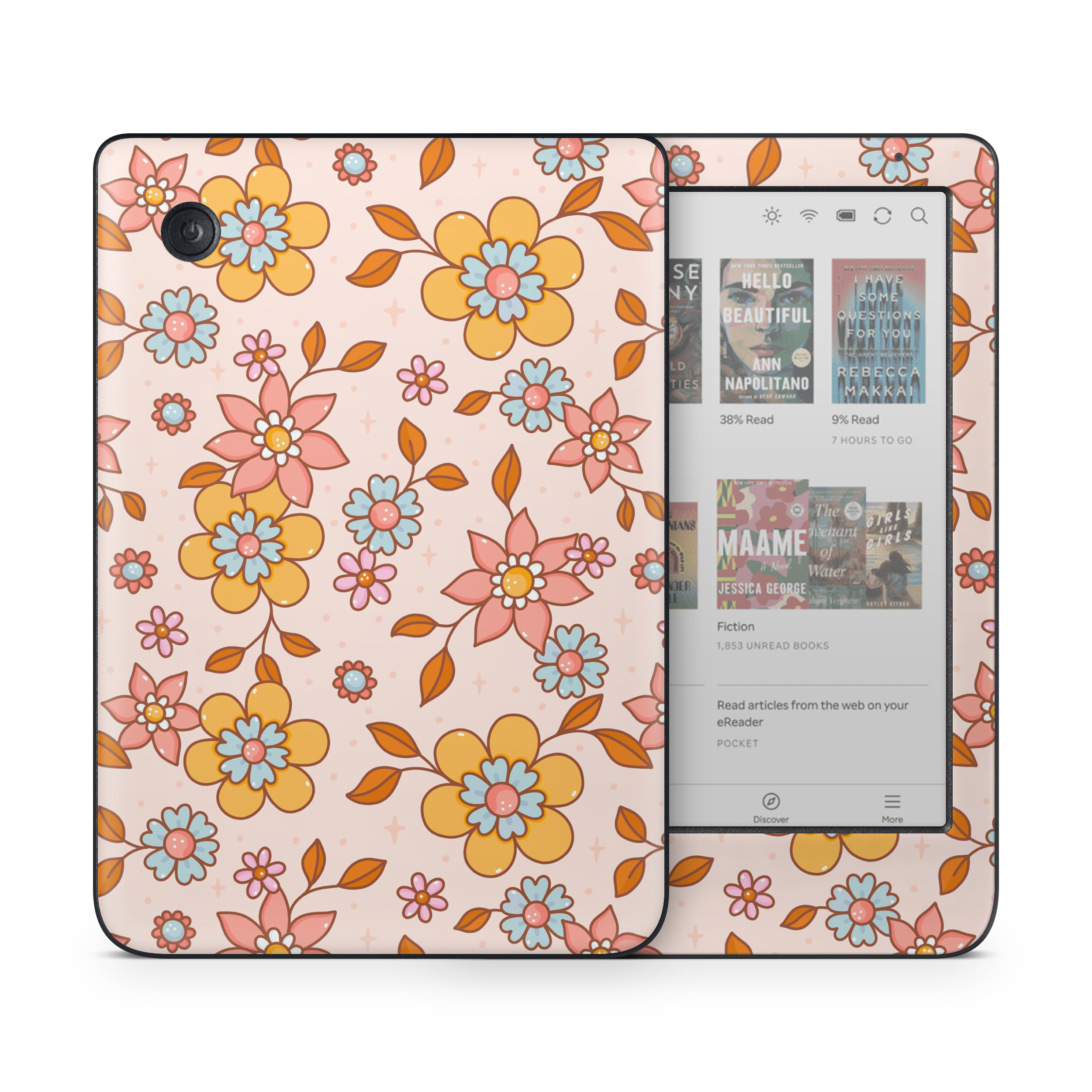 Fall Floral Kobo Skin