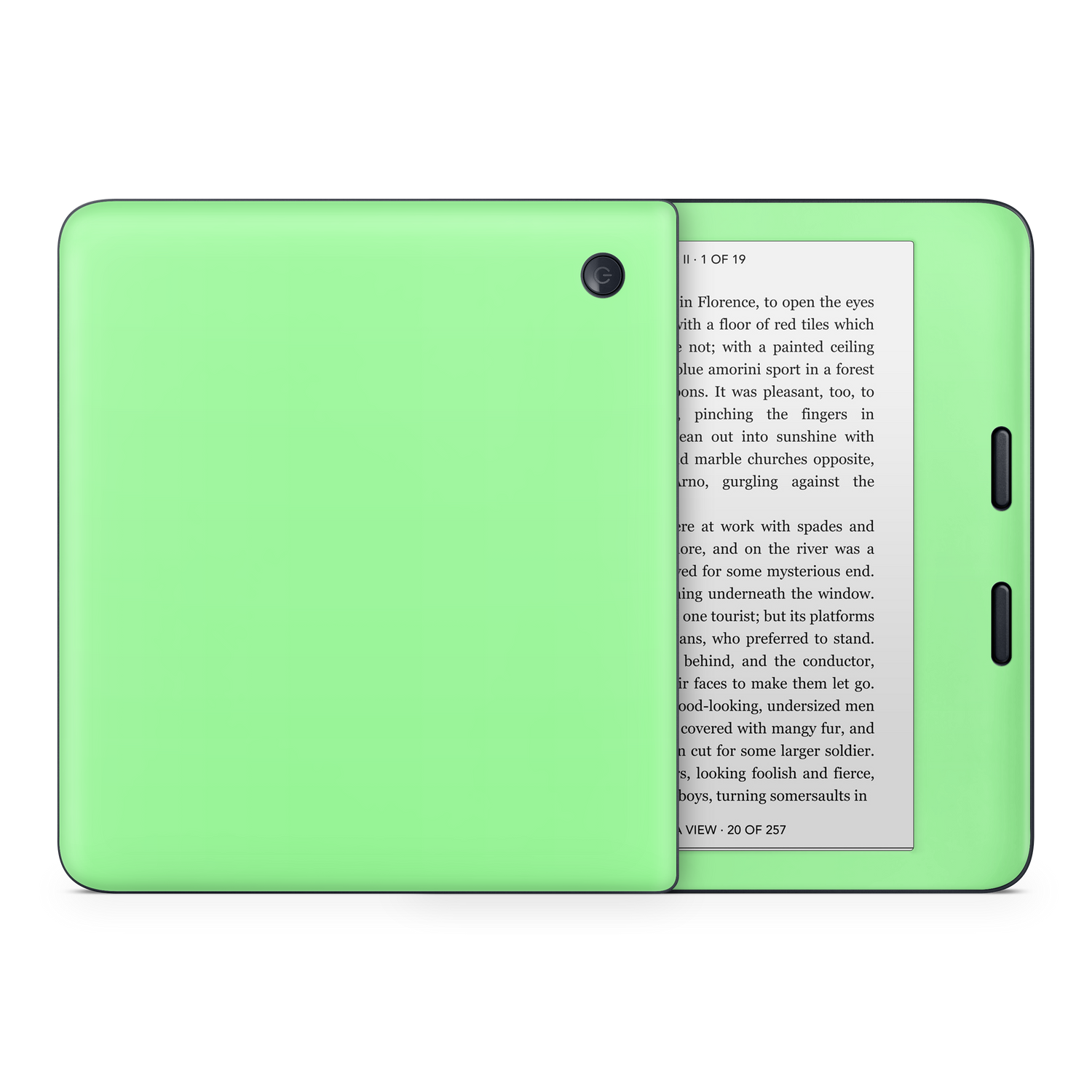 Green Ereader Mint Green Kobo eReader Skin – CUCU Covers