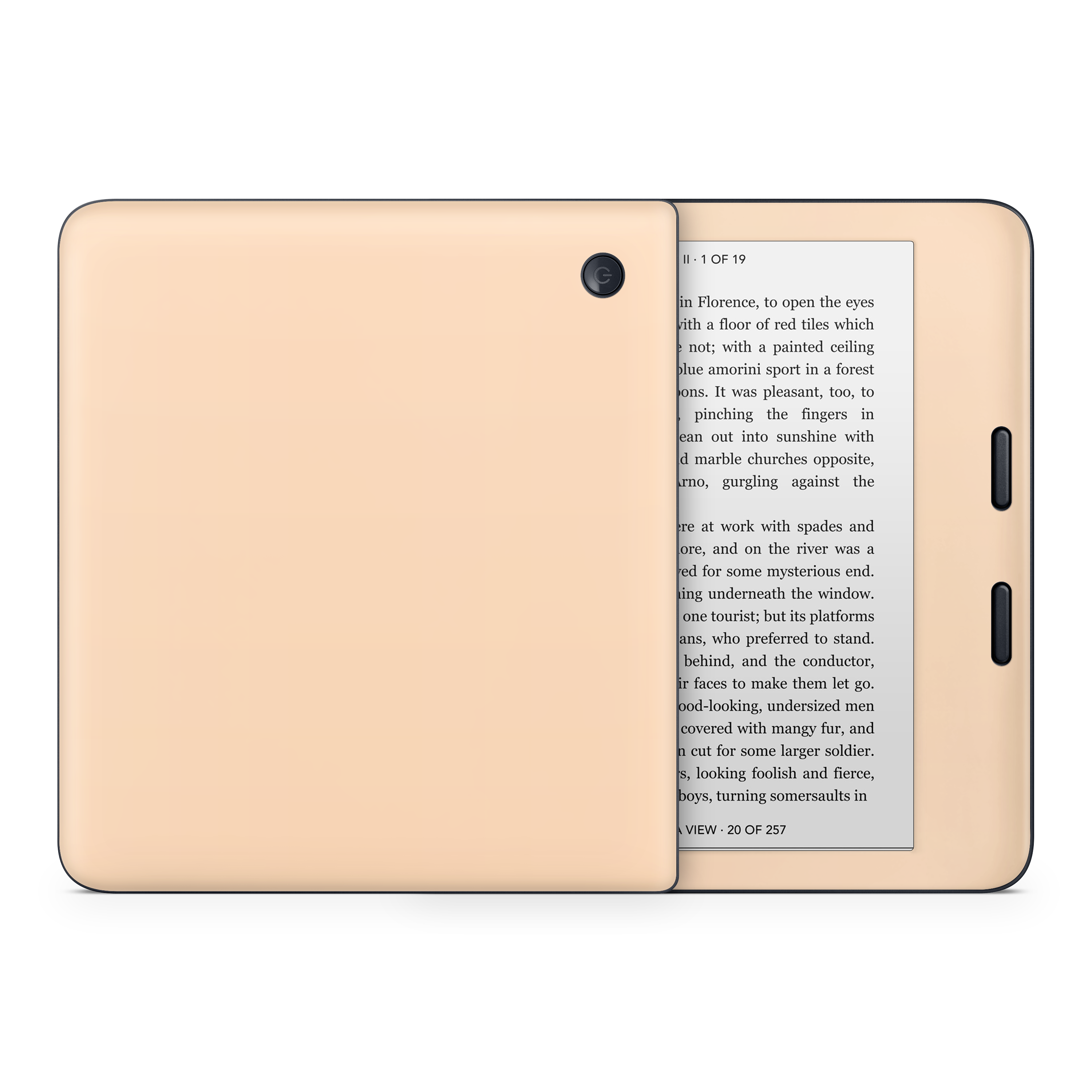 Peach Kobo eReader Skin