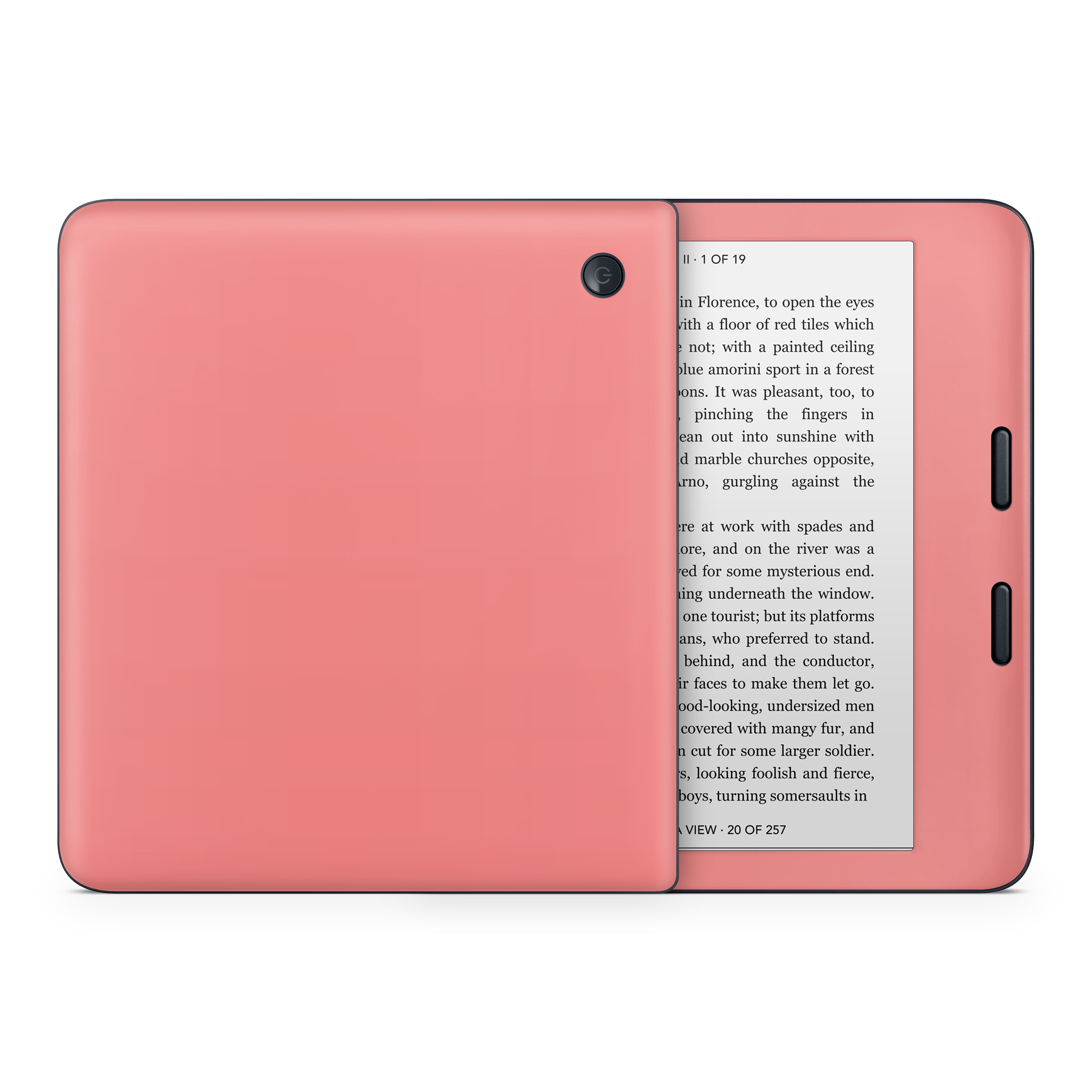 Light Coral Kobo eReader Skin