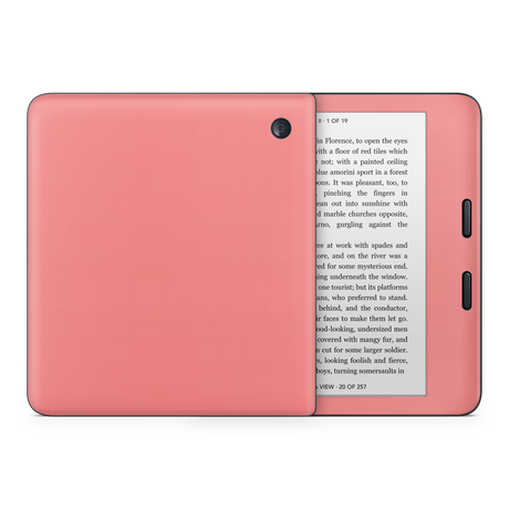 Light Coral Kobo eReader Skin